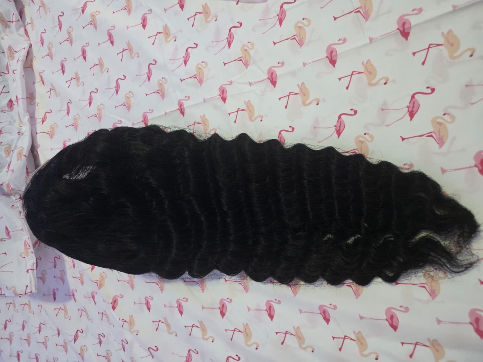 28 Inch Deep Wave Lace Front Wigs Human Hair 13x4 HD Lace Front Wigs Human Hair Pre Plucked Brazilian Curly Human Hair Wig 200 Density Glueless Frontal Wigs for Women customer photo 2