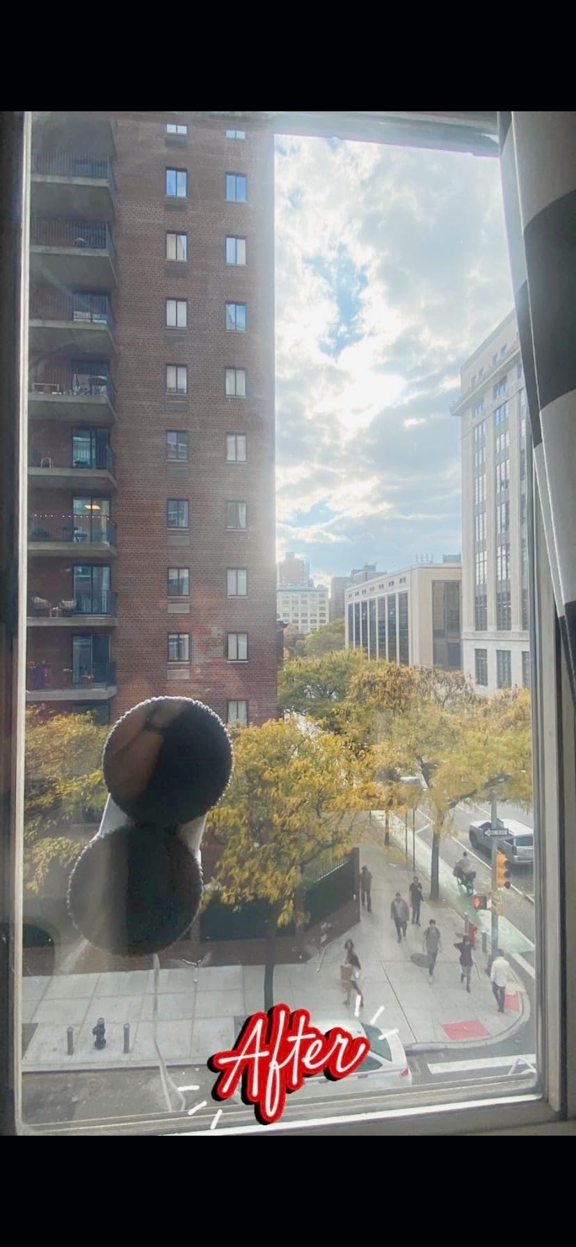 Automatic Window Cleaning Robot, Window Cleaner Robot Auto Dual Spray, 2026 Model Robot Limpia Vidrios AI Path Planning, 3000Pa Suction, Remote Control, Edge Detection for Streak-Free Glass - SS1 customer photo 2
