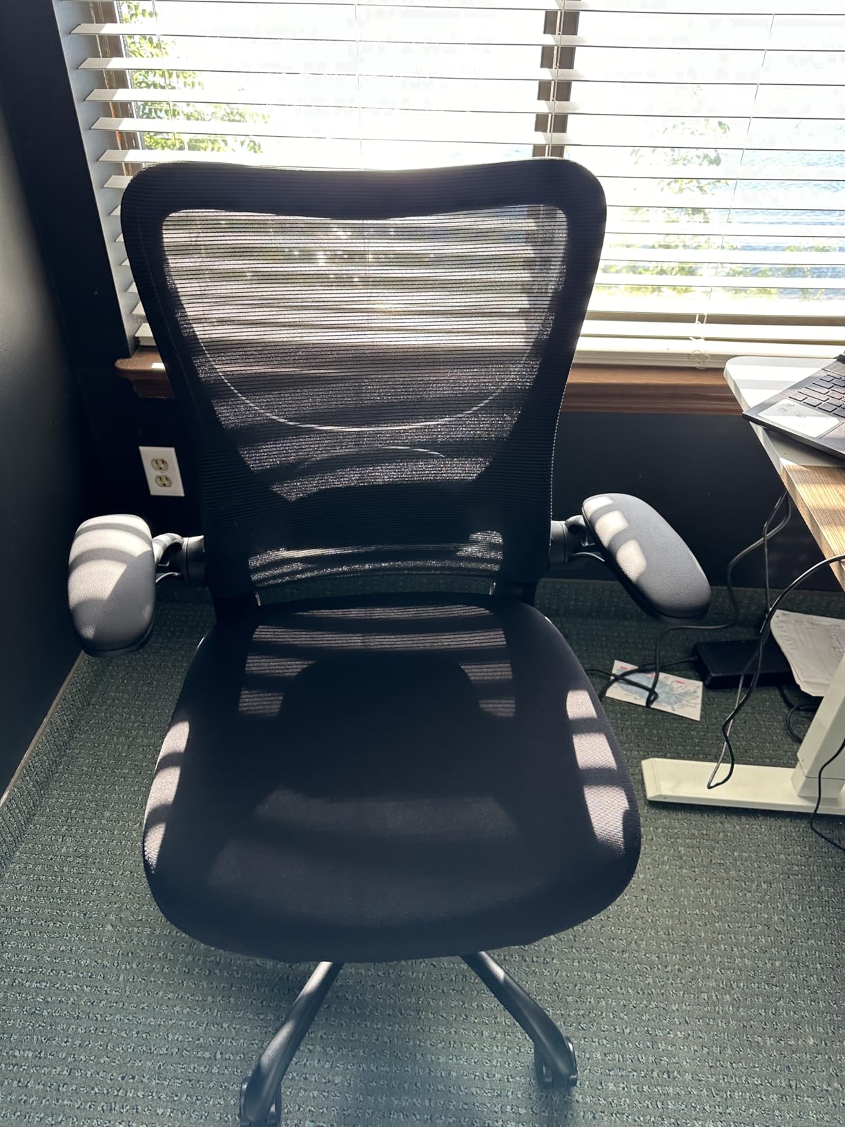 Marsail Big and Tall Ergonomic Office Chair with 6D Armrests | Ergonomic chair with 3D Headrest, slide seat, lumbar support, 4-position recline, adjustable seat height and 330 lbs capacity customer photo 1