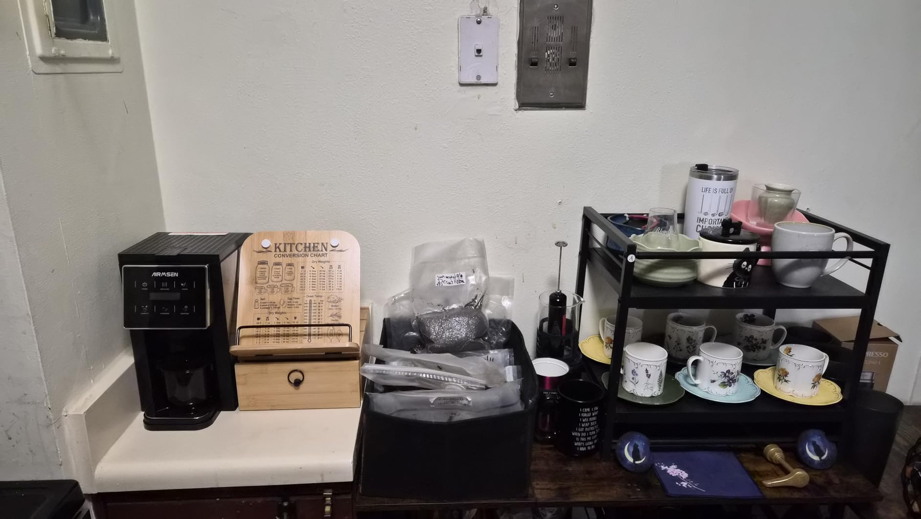 AIRMSEN Grind and Brew Coffee Maker, K-Cup Compatible, Single-Serve customer photo 1