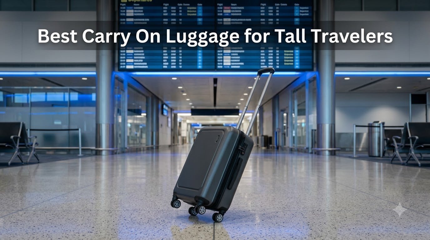 Best Carry On Luggage for Tall Travelers