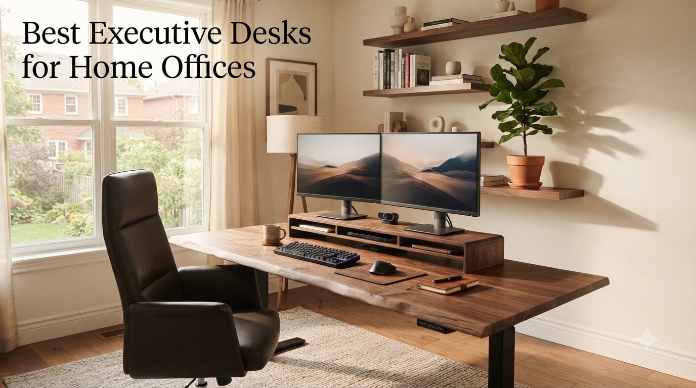 Best Executive Desks for Home Offices