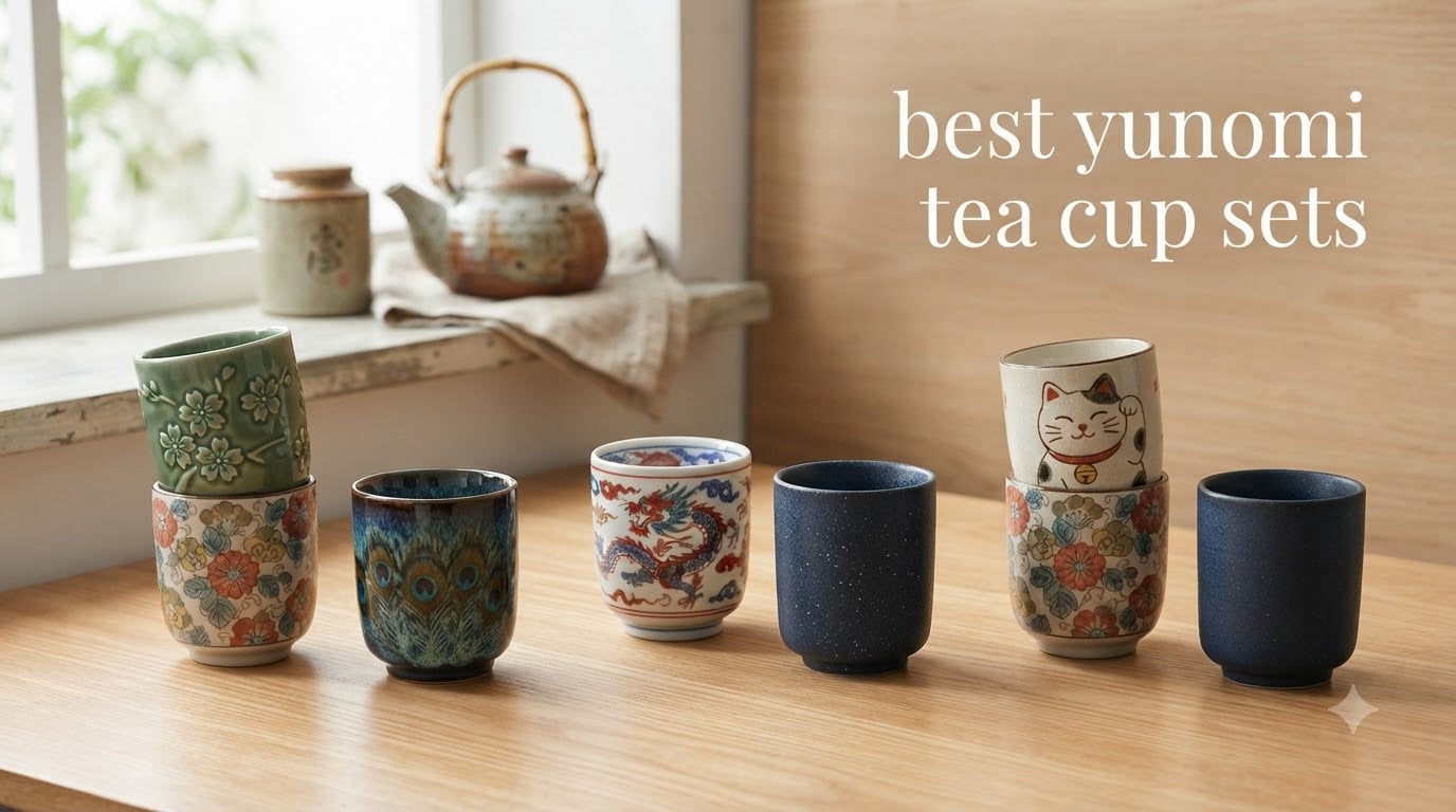 best yunomi tea cup sets