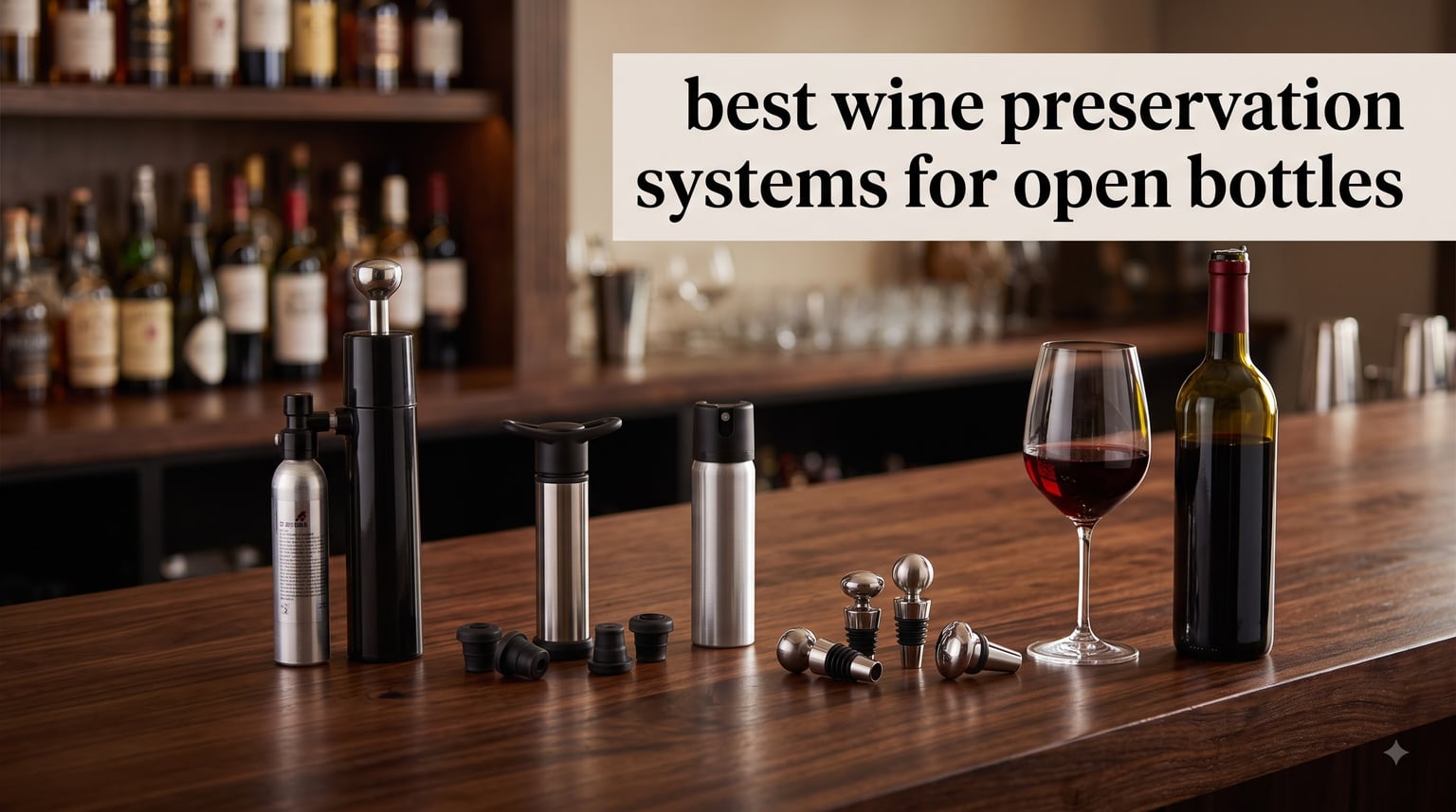 best wine preservation systems for open bottles