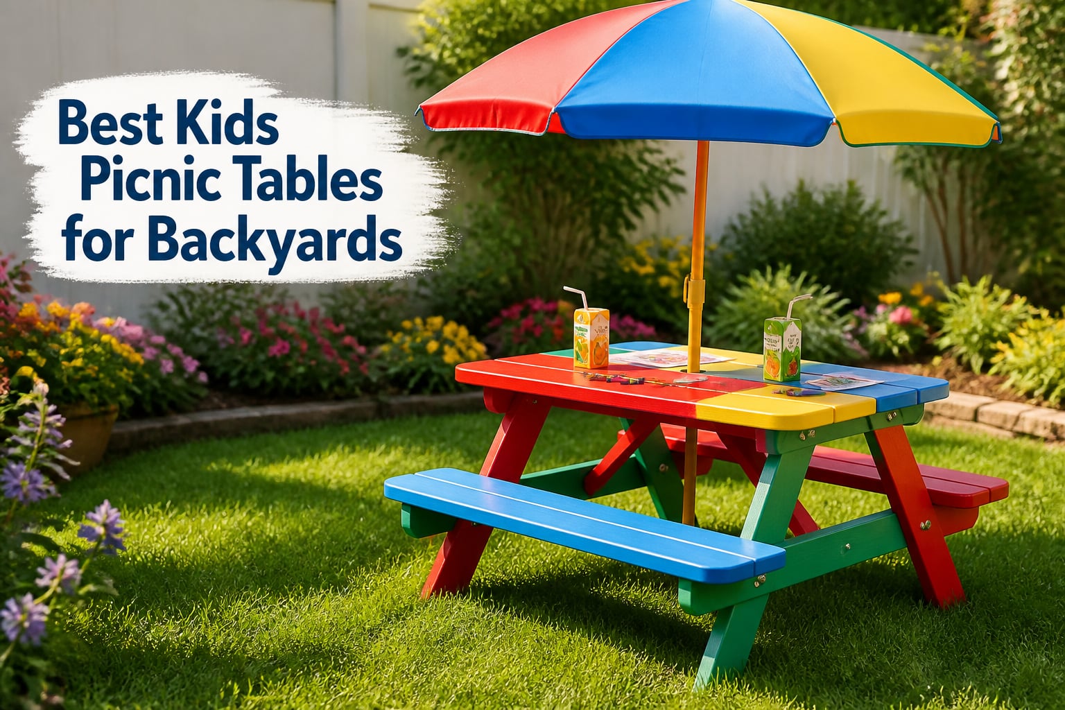 Best Kids Picnic Tables for Backyards