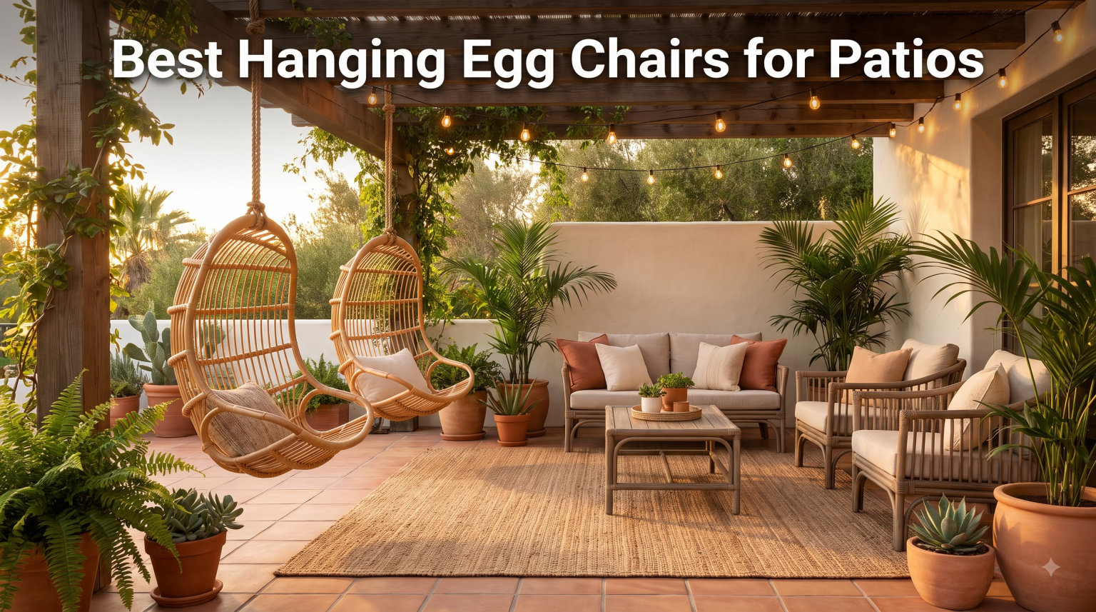 Best Hanging Egg Chairs for Patios