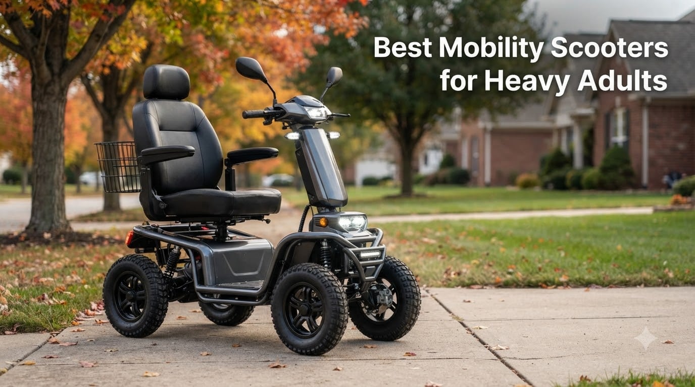 Best Mobility Scooters for Heavy Adults