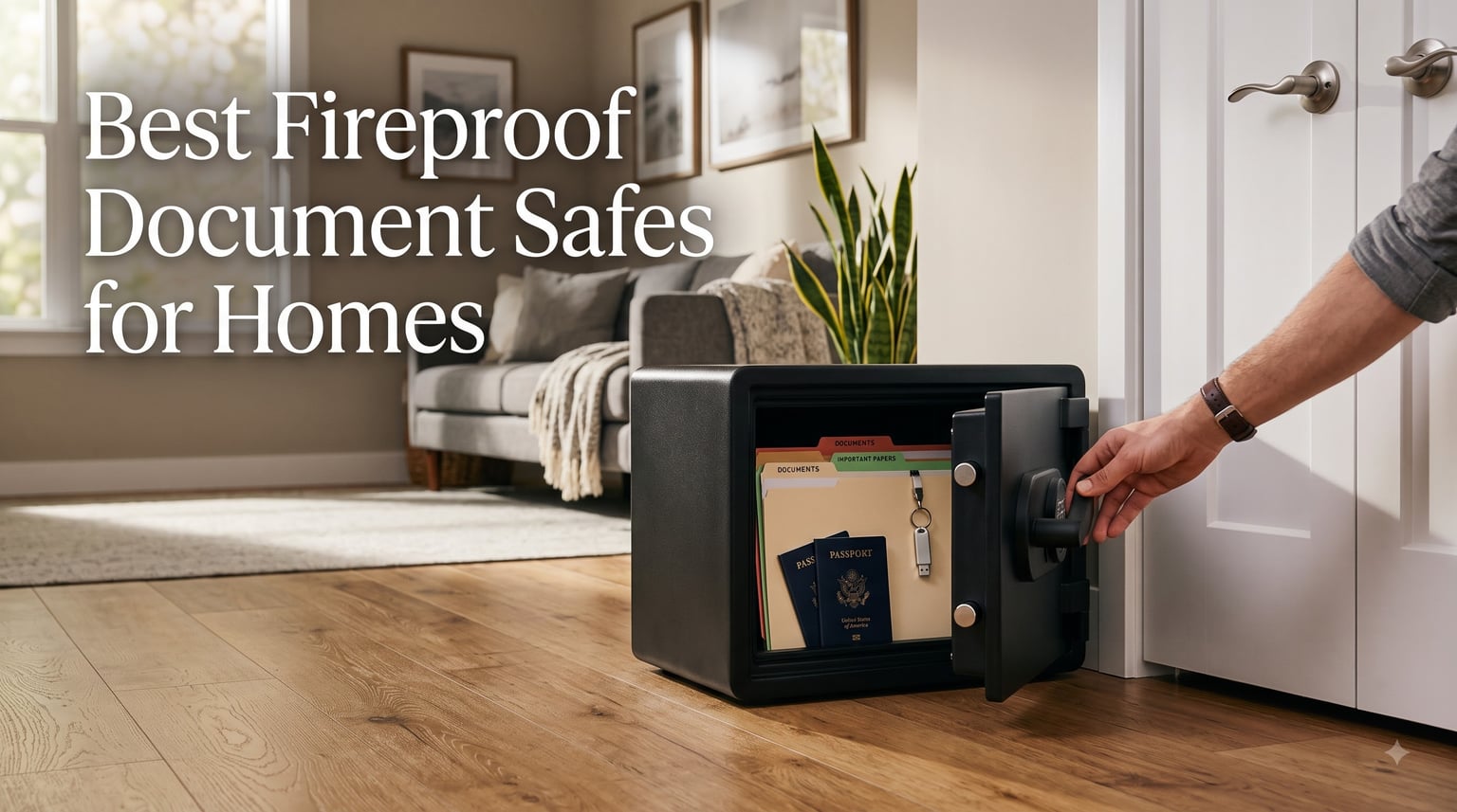Best Fireproof Document Safes for Homes