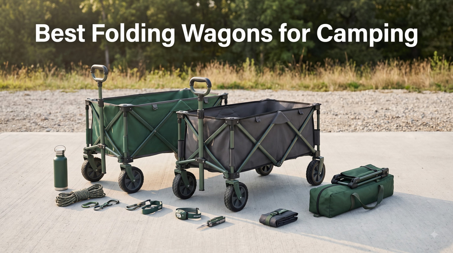 Best Folding Wagons for Camping