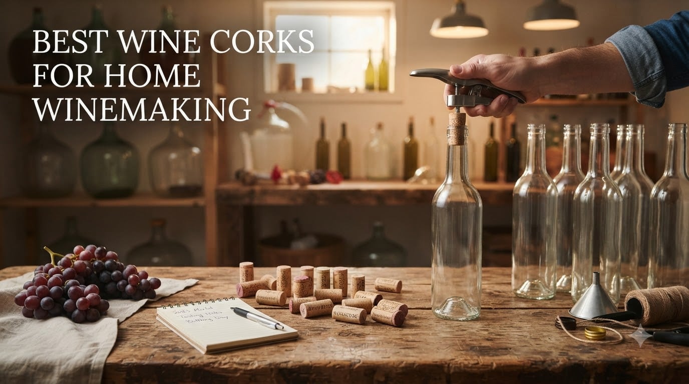 best wine corks for home winemaking