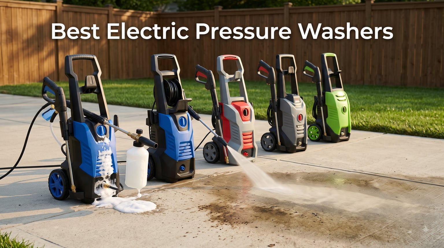 Best Electric Pressure Washers