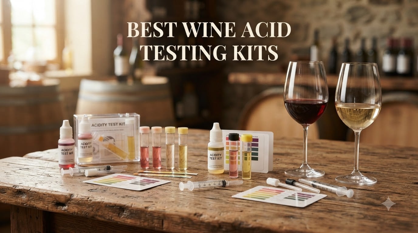 best wine acid testing kits