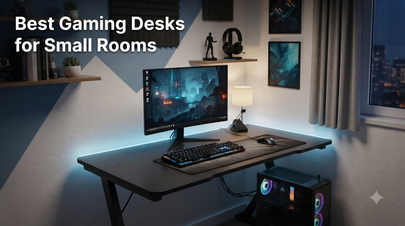 Best Gaming Desks for Small Rooms