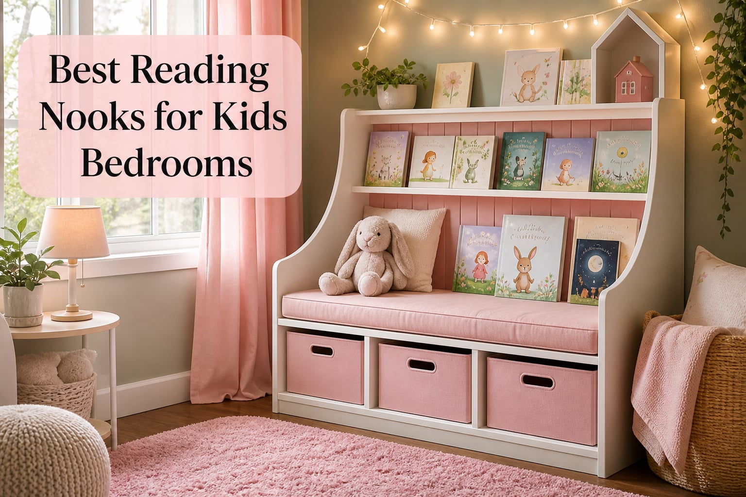 Best Reading Nooks for Kids Bedrooms