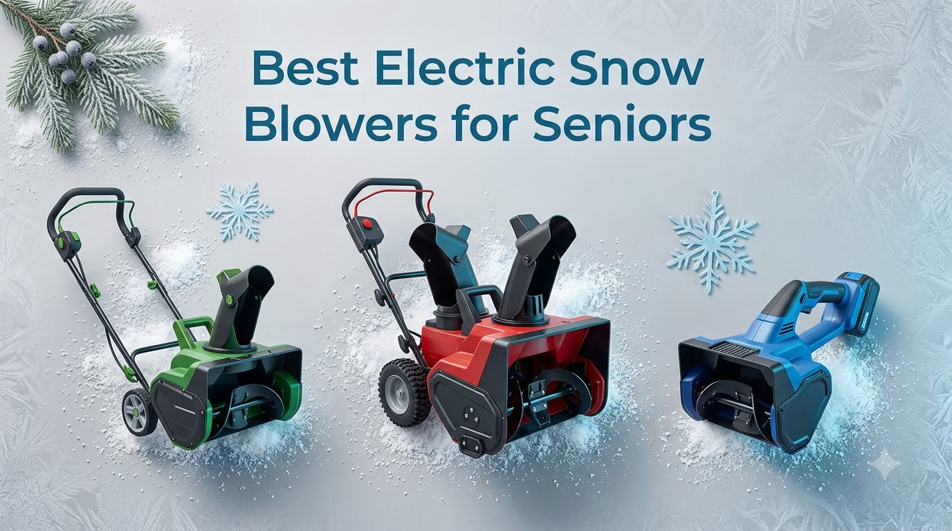 Best Electric Snow Blowers for Seniors