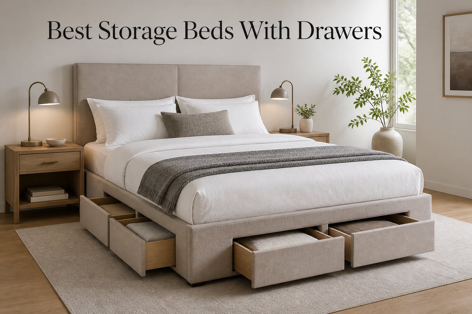 Best Storage Beds With Drawers