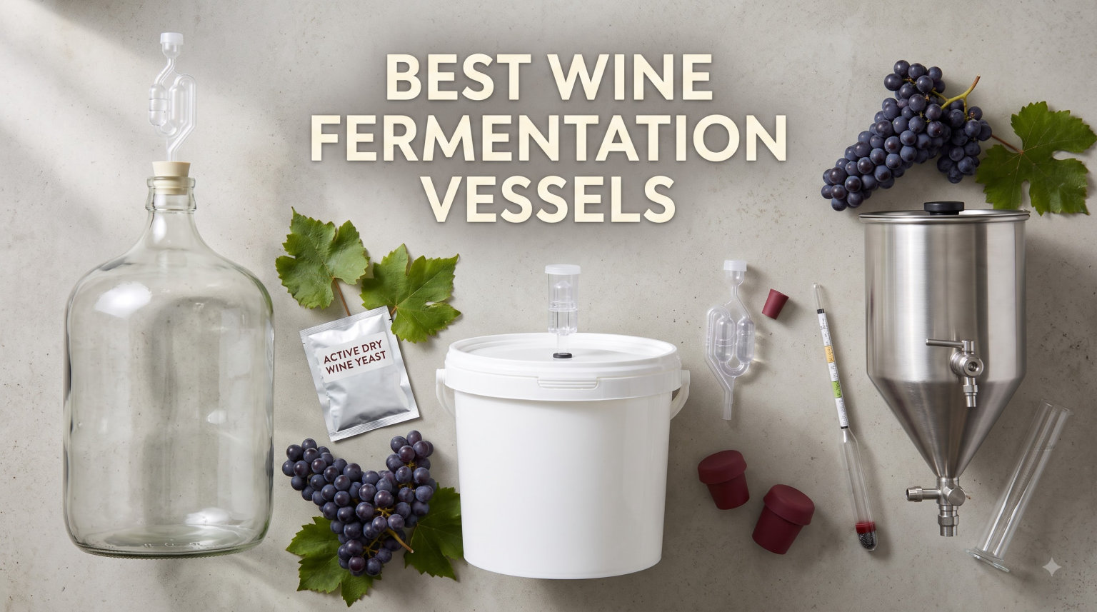 best wine fermentation vessels