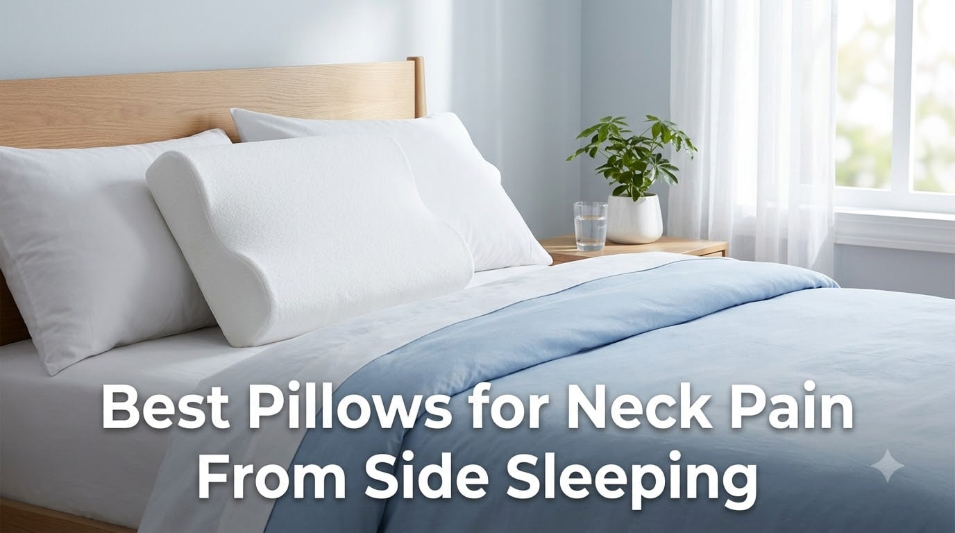Best Pillows for Neck Pain From Side Sleeping