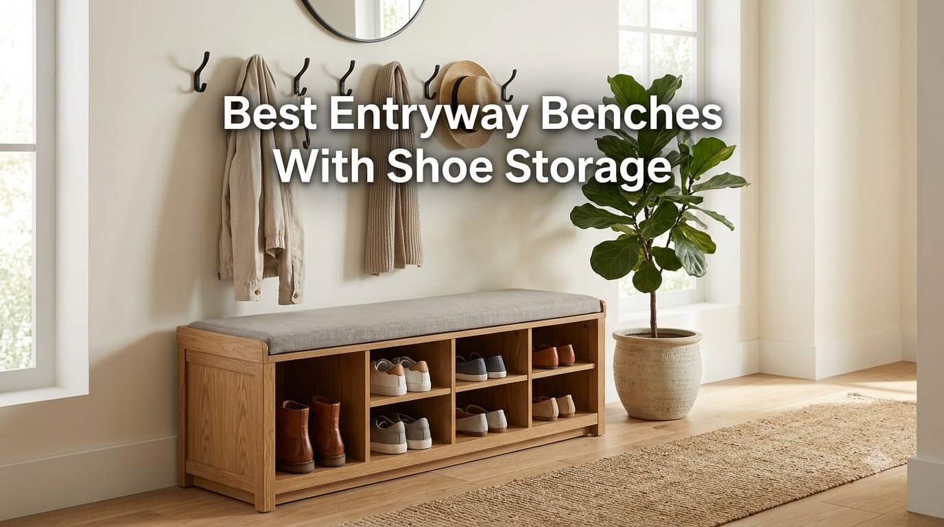 Best Entryway Benches With Shoe Storage
