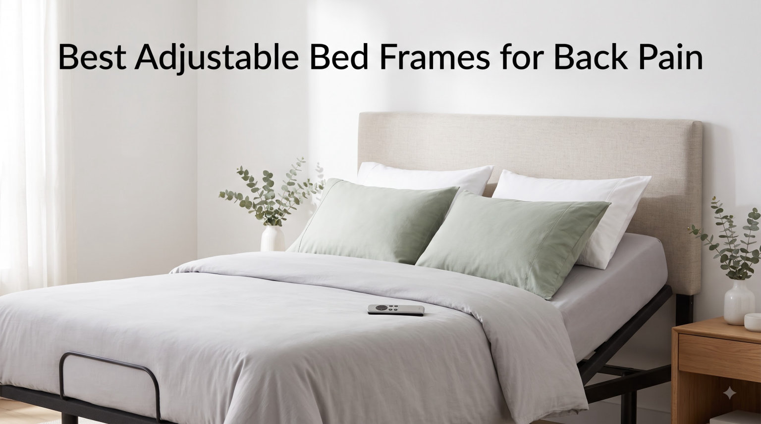 Best Adjustable Bed Frames for Back Pain