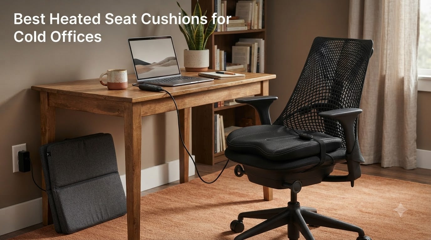 Best Heated Seat Cushions for Cold Offices