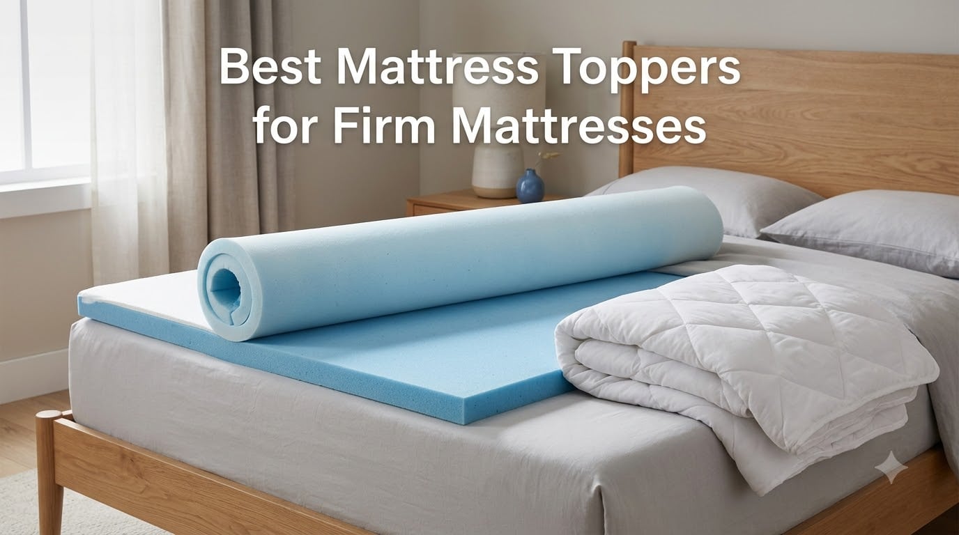 Best Mattress Toppers for Firm Mattresses