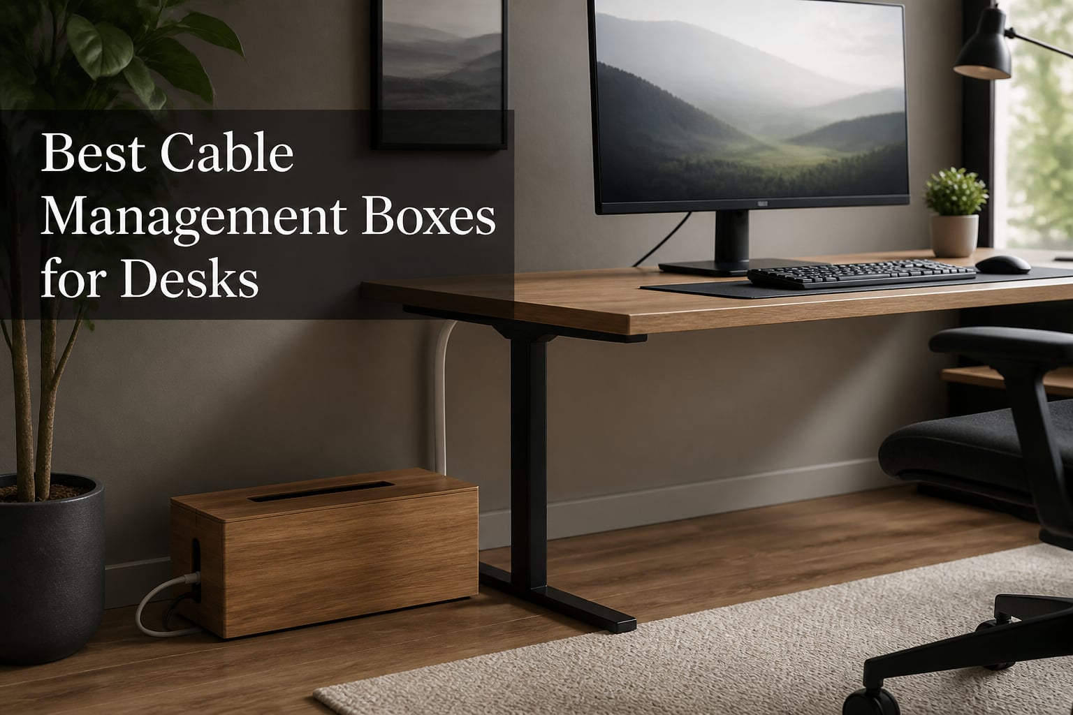 Best Cable Management Boxes for Desks