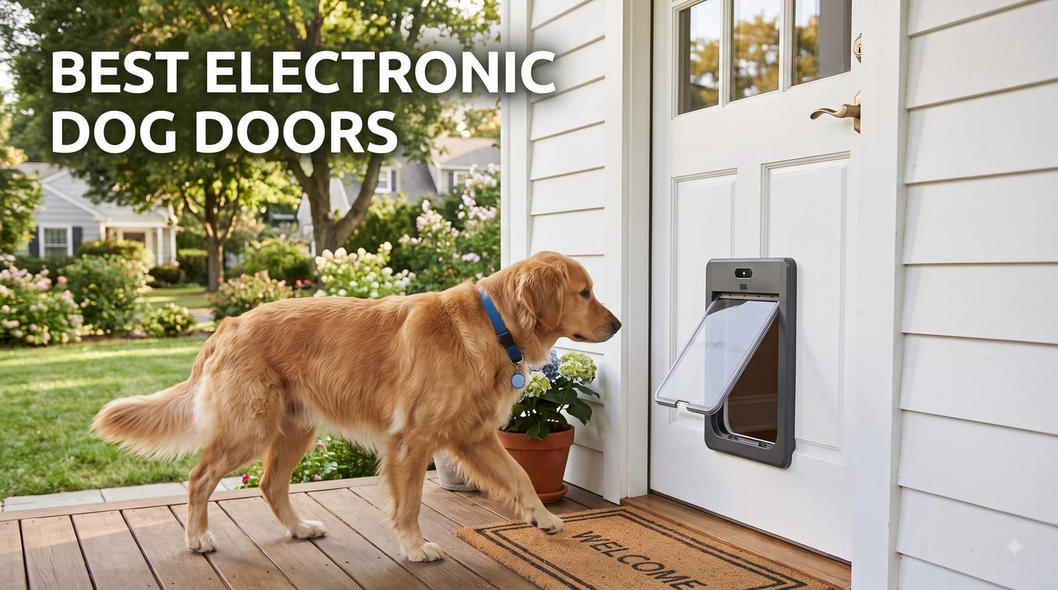 Best Electronic Dog Doors