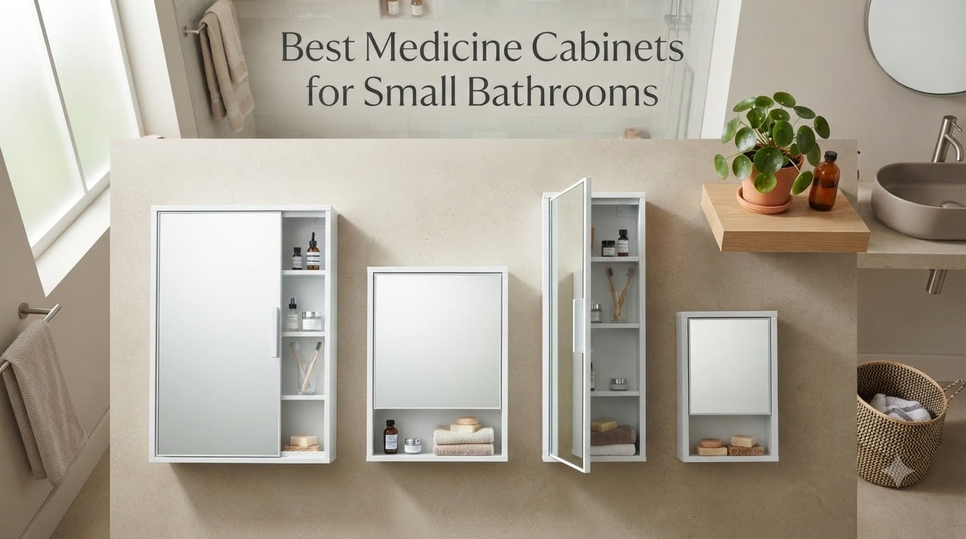 Best Medicine Cabinets for Small Bathrooms