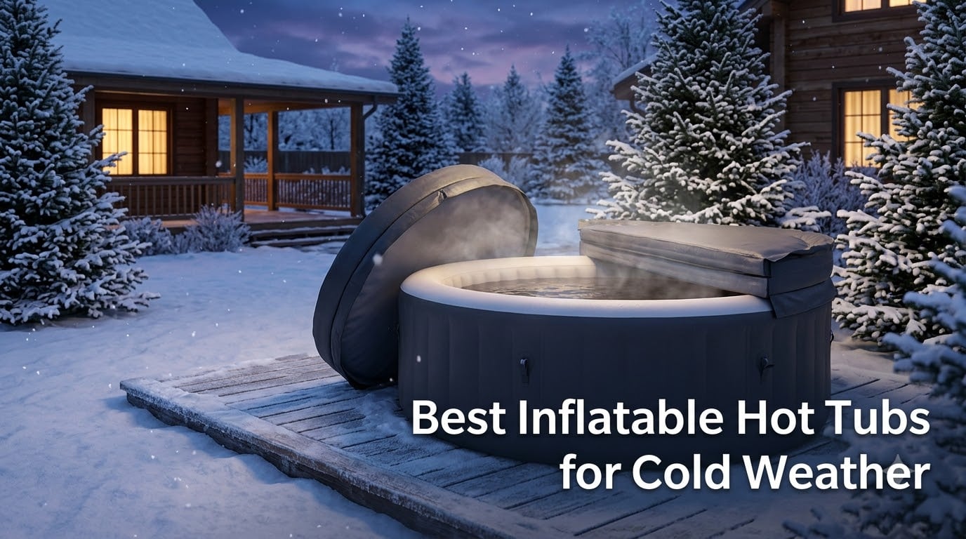Best Inflatable Hot Tubs for Cold Weather