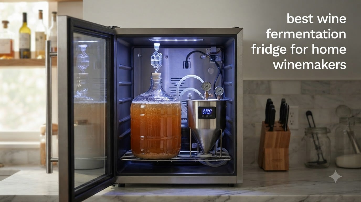 best wine fermentation fridge for home winemakers