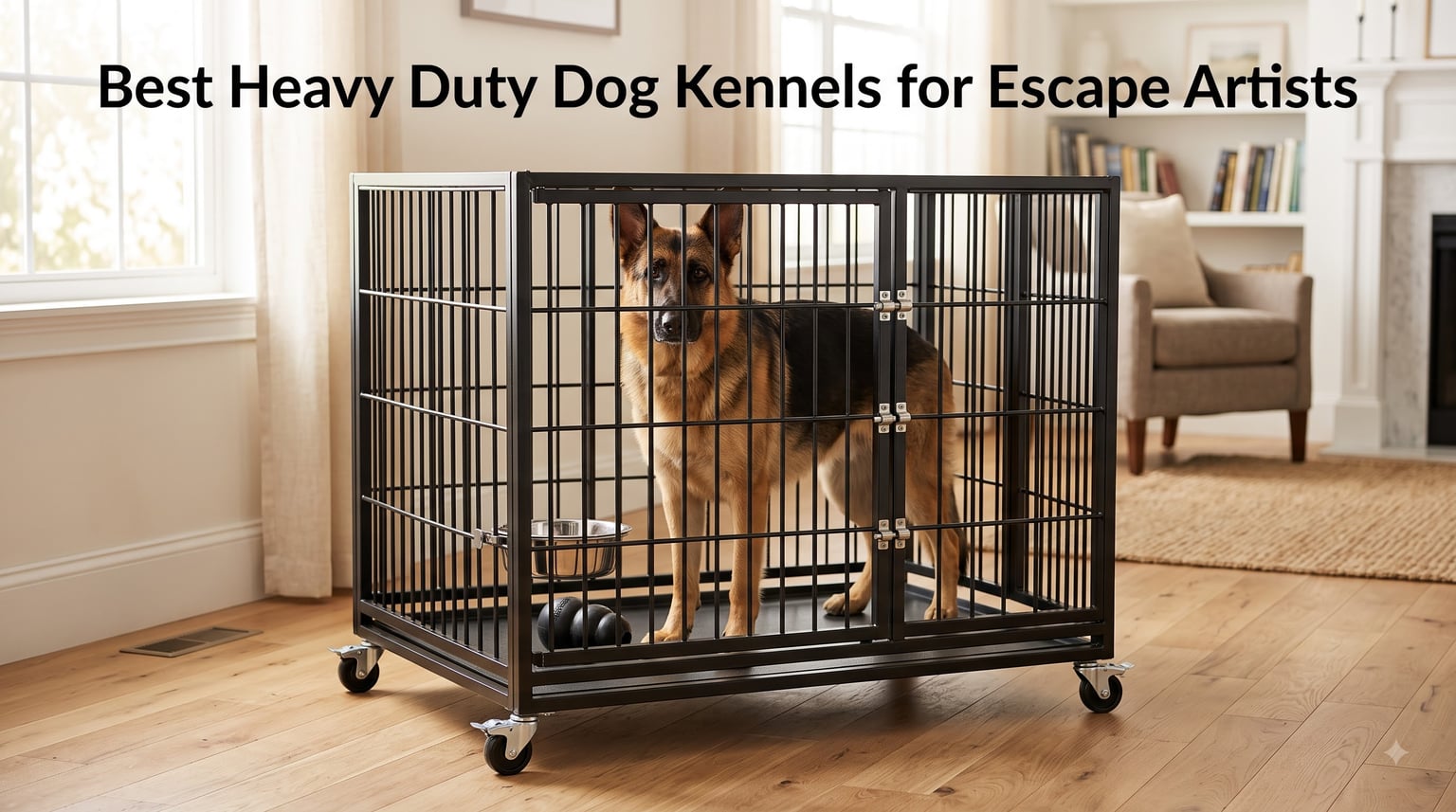 Best Heavy Duty Dog Kennels for Escape Artists