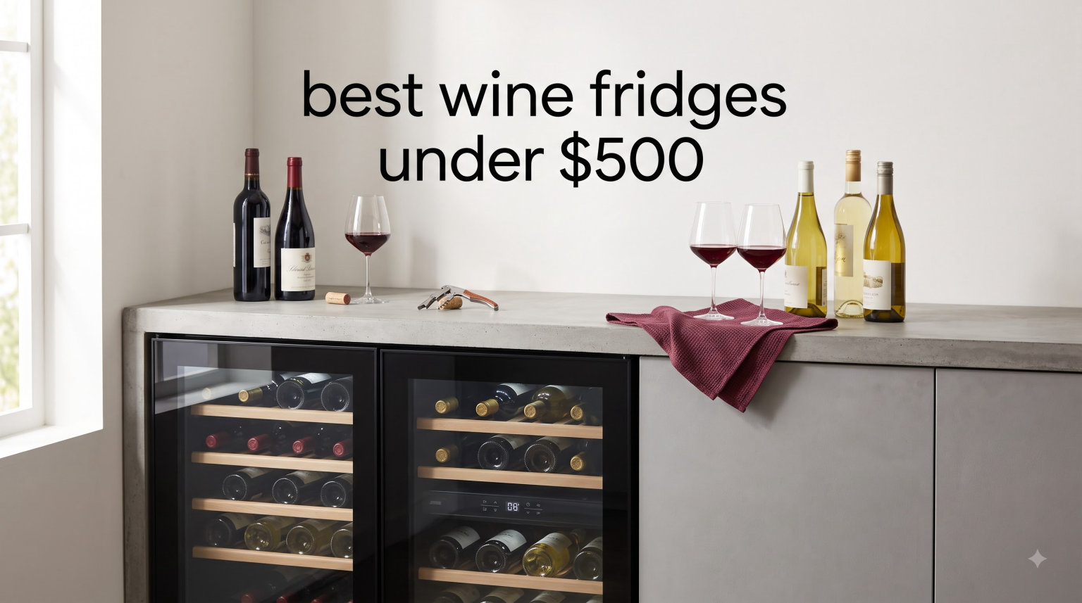 best wine fridges under $500
