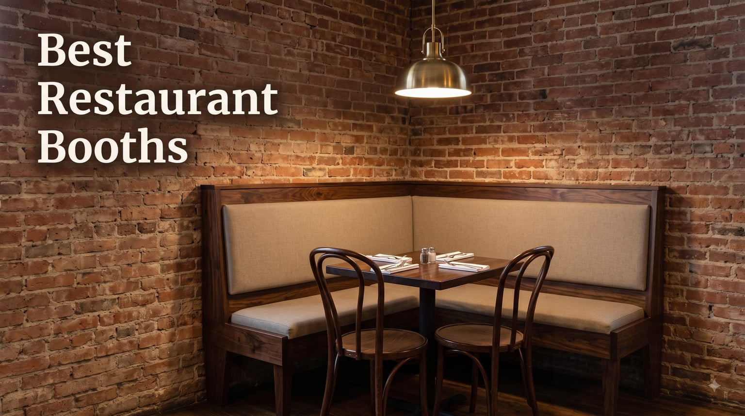 Best Restaurant Booths