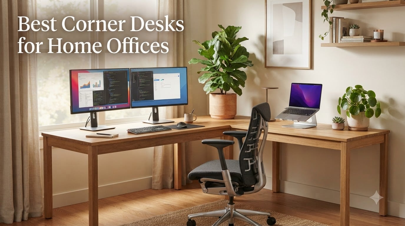 Best Corner Desks for Home Offices