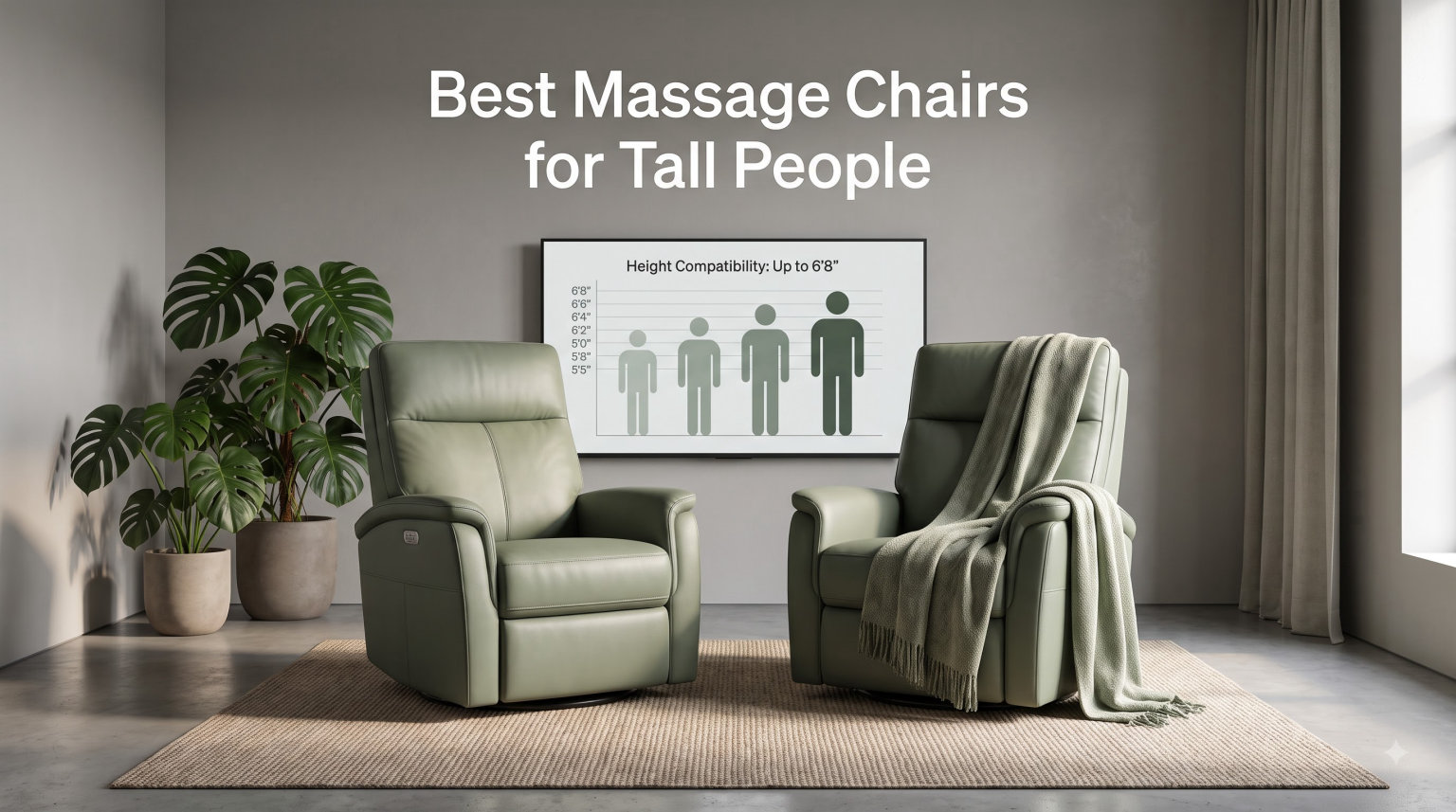 Best Massage Chairs for Tall People