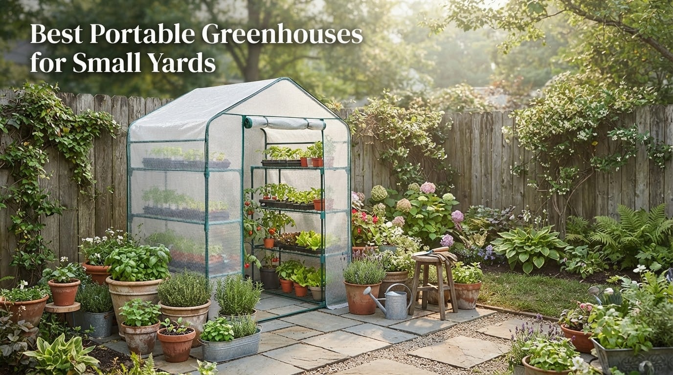 Best Portable Greenhouses for Small Yards