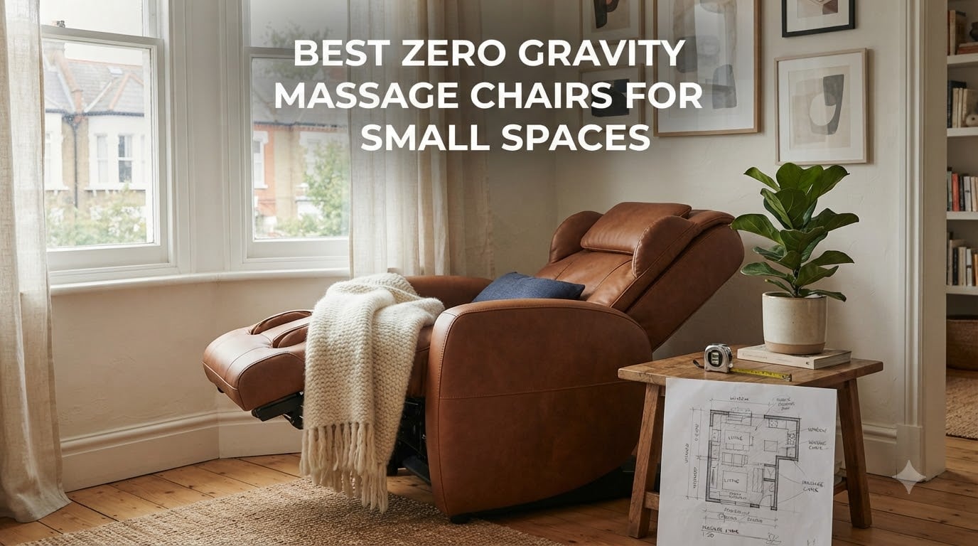 Best Zero Gravity Massage Chairs for Small Spaces