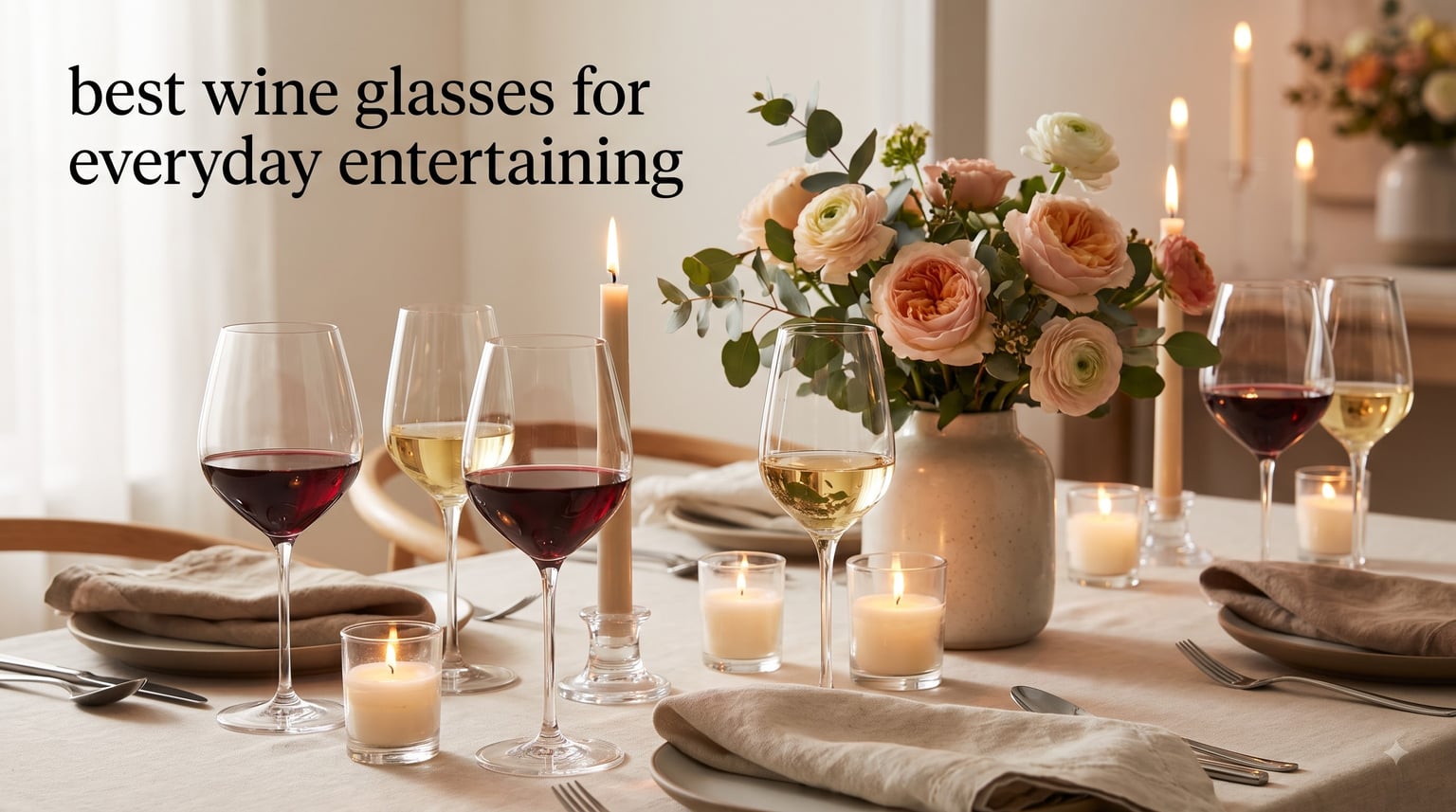 best wine glasses for everyday entertaining