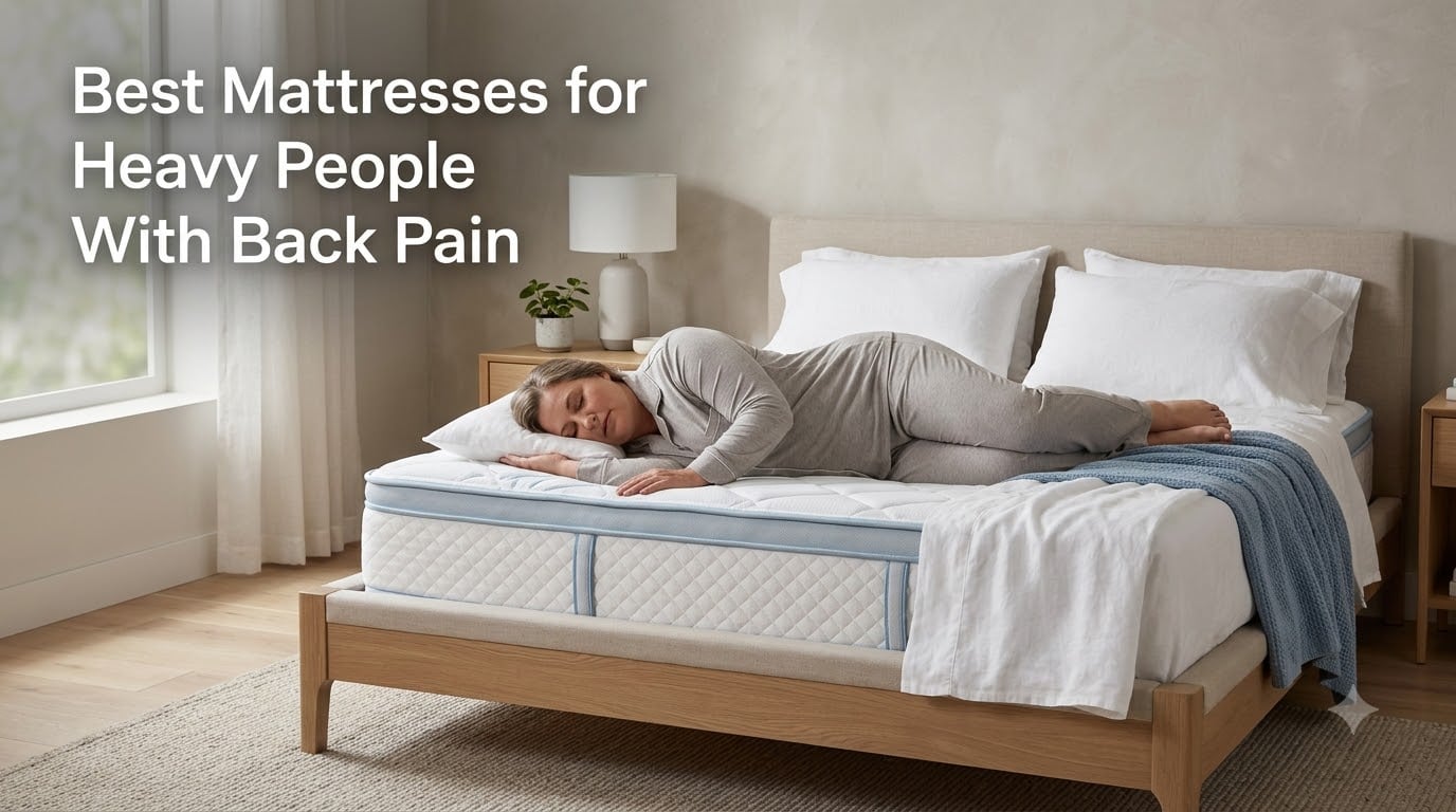 Best Mattresses for Heavy People With Back Pain