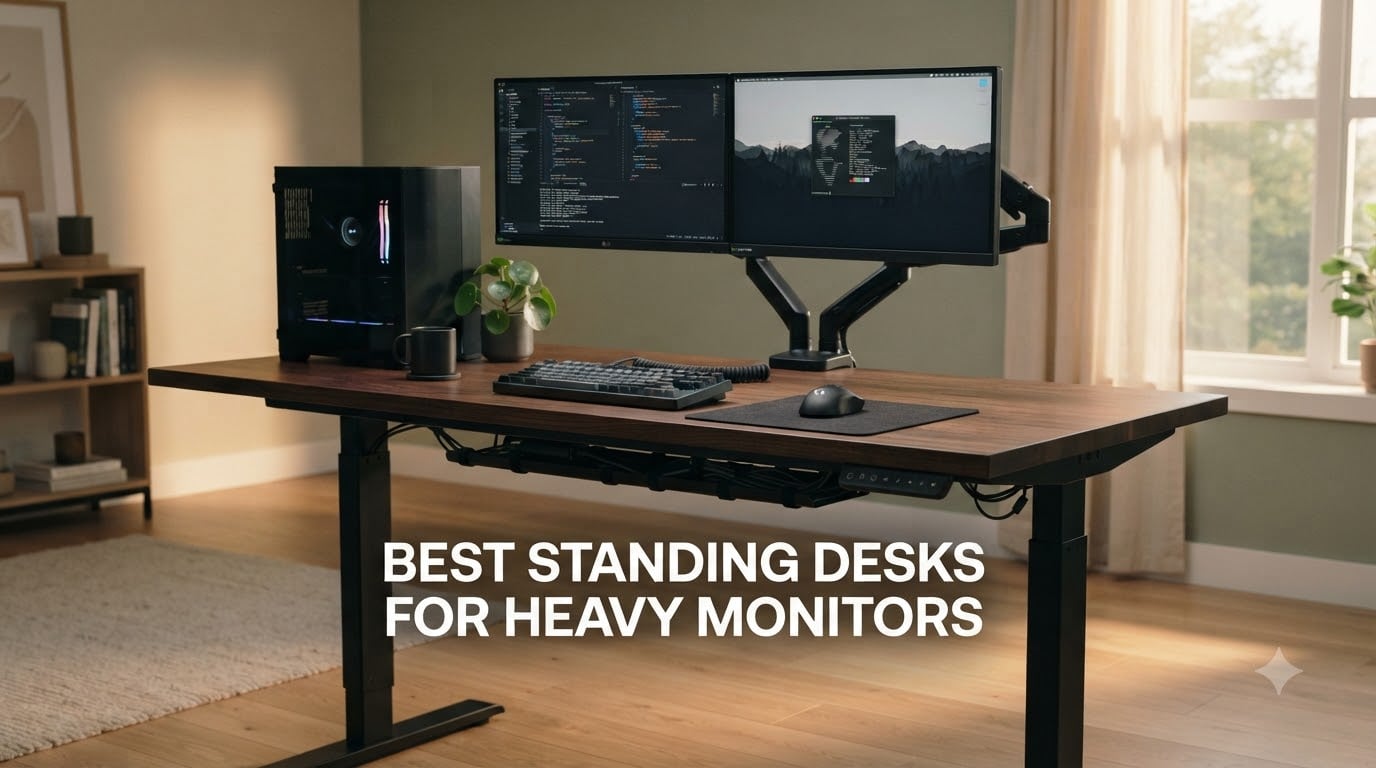 Best Standing Desks for Heavy Monitors