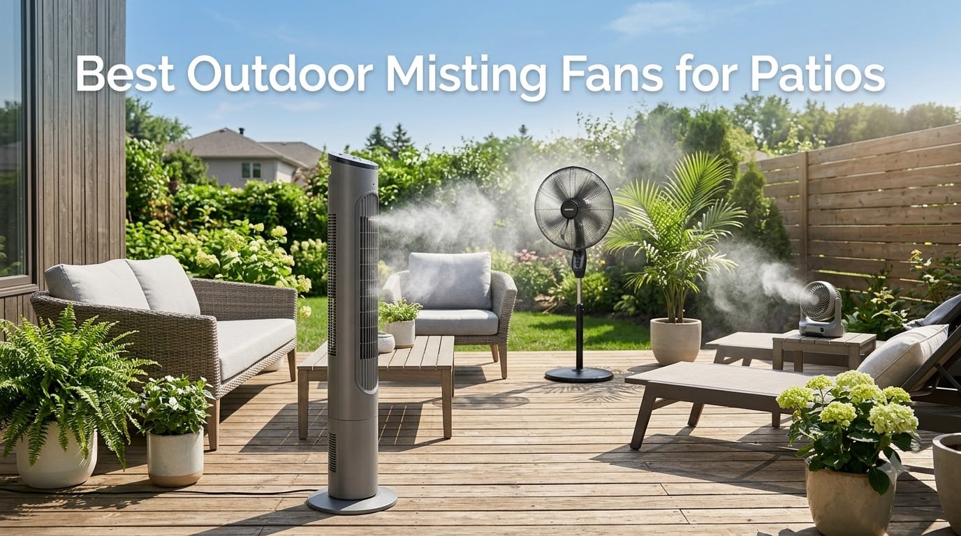 Best Outdoor Misting Fans for Patios