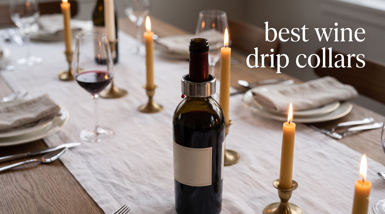 best wine drip collars