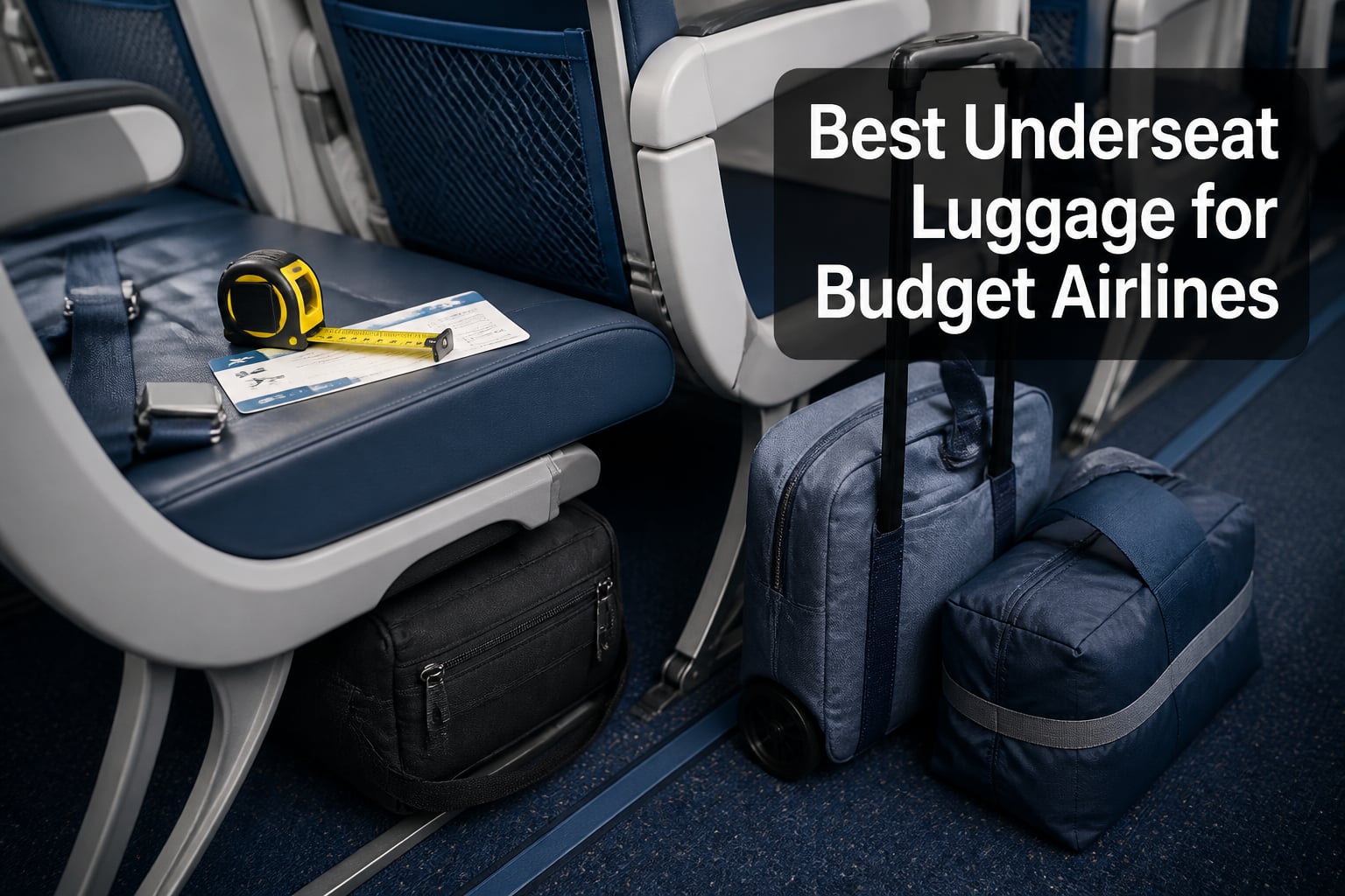 Best Underseat Luggage for Budget Airlines