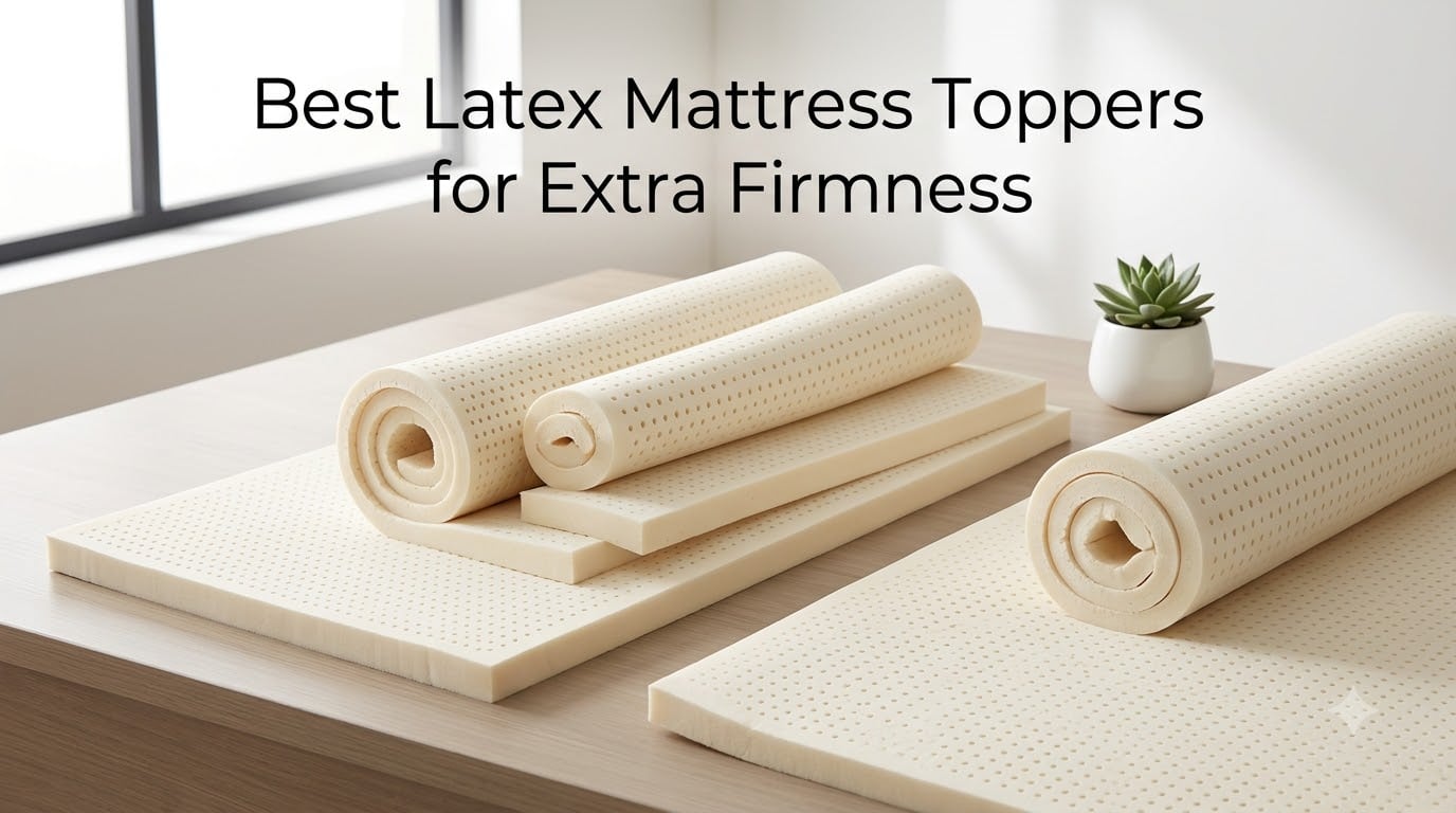 Best Latex Mattress Toppers for Extra Firmness