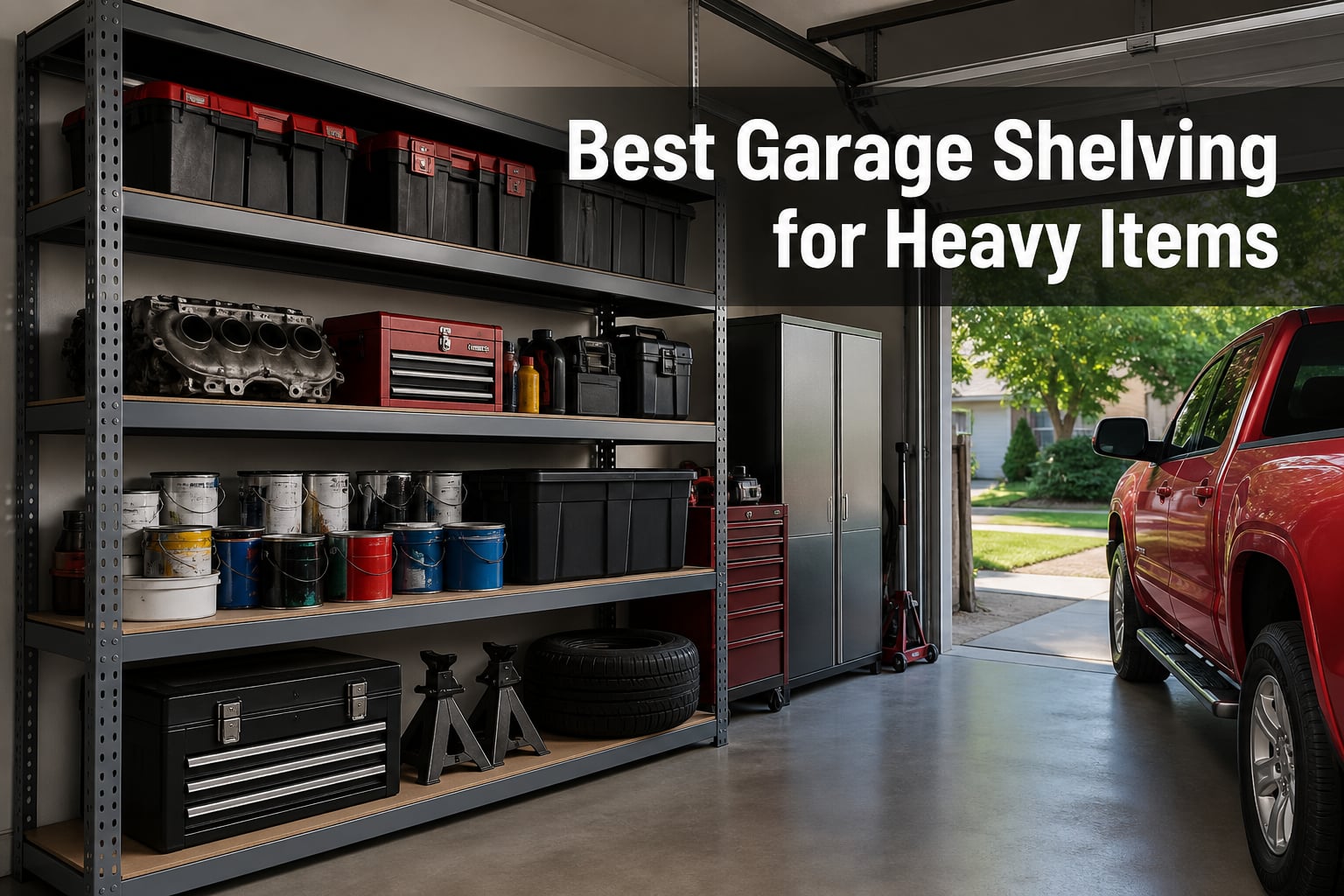 Best Garage Shelving for Heavy Items