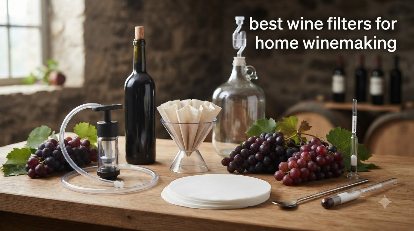 best wine filters for home winemaking