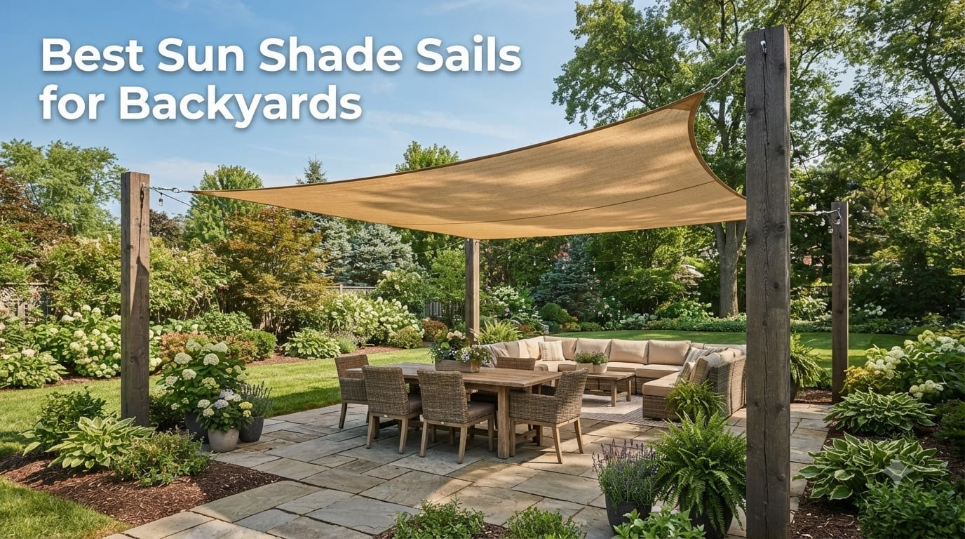 Best Sun Shade Sails for Backyards
