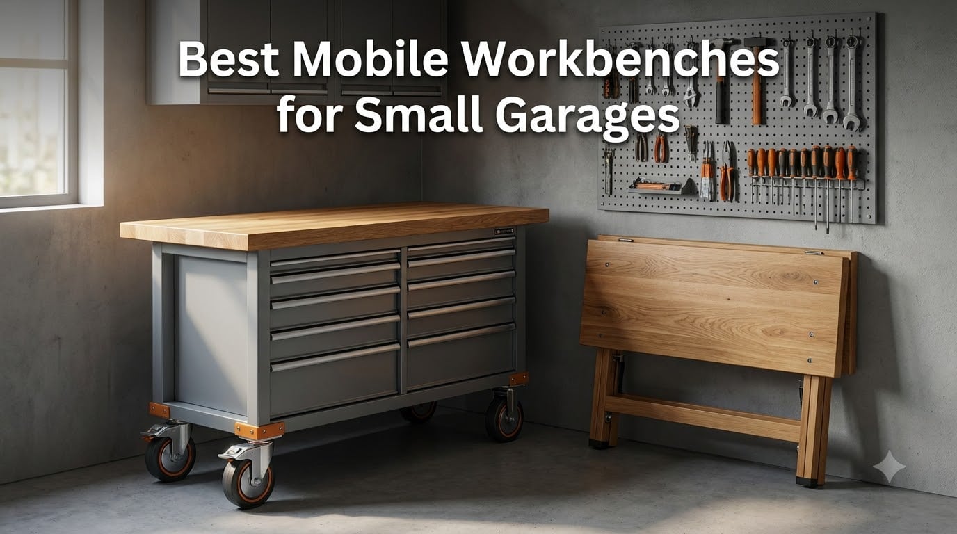 Best Mobile Workbenches for Small Garages