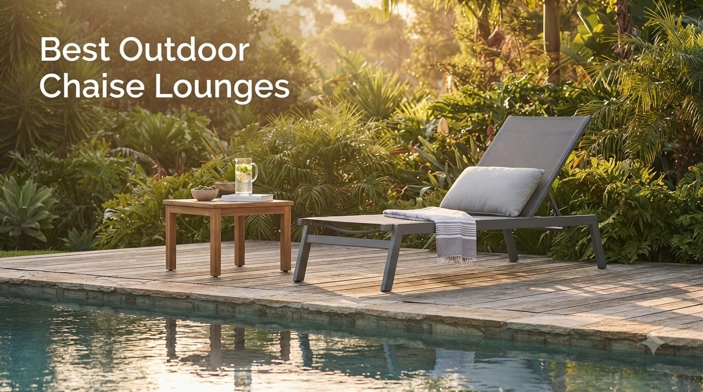 Best Outdoor Chaise Lounges